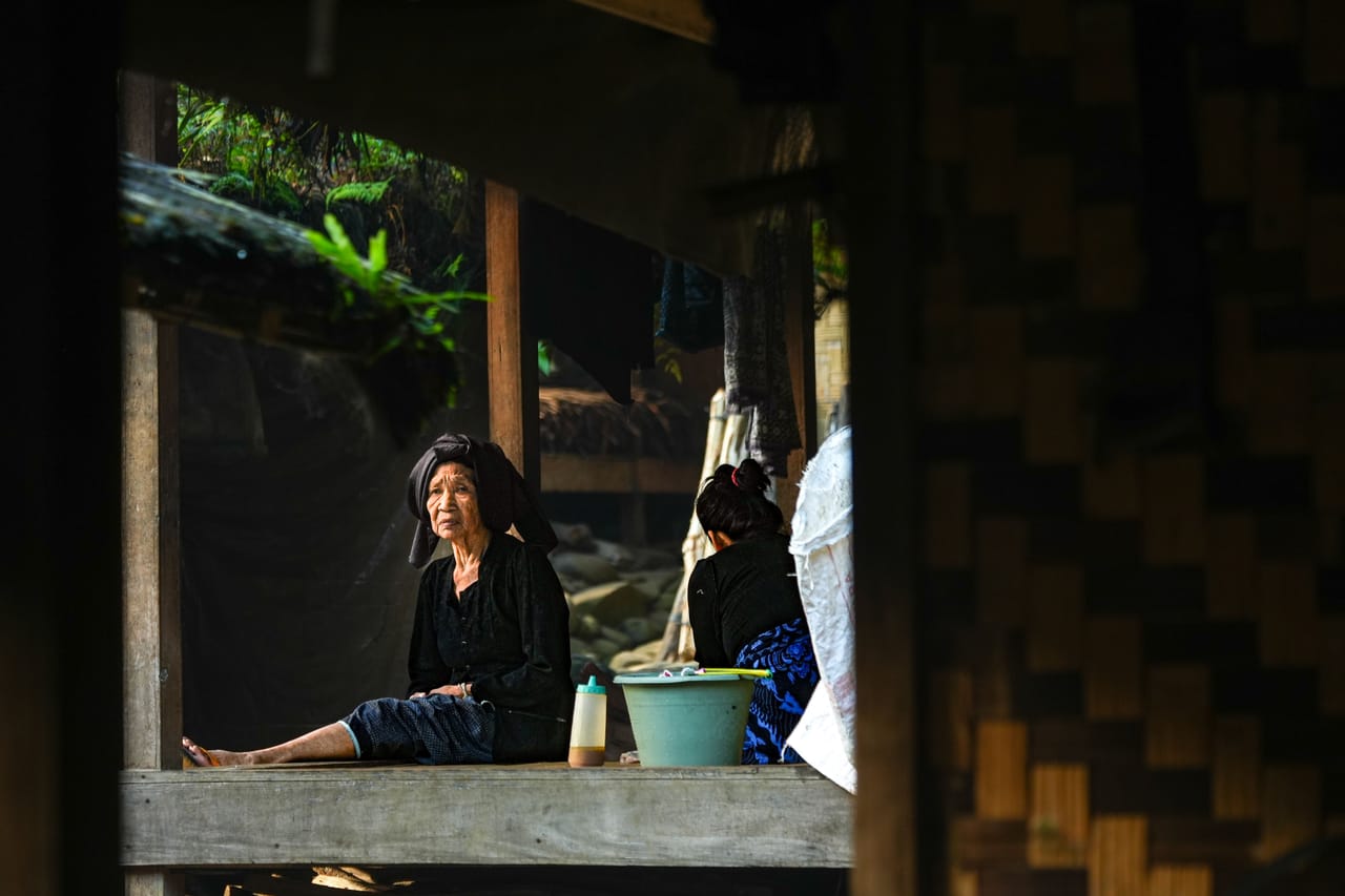 A simple village warung on Sumba where travelers are offered coffee
